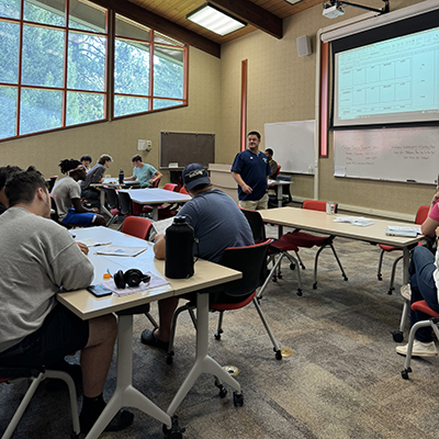Students in ASC Loft